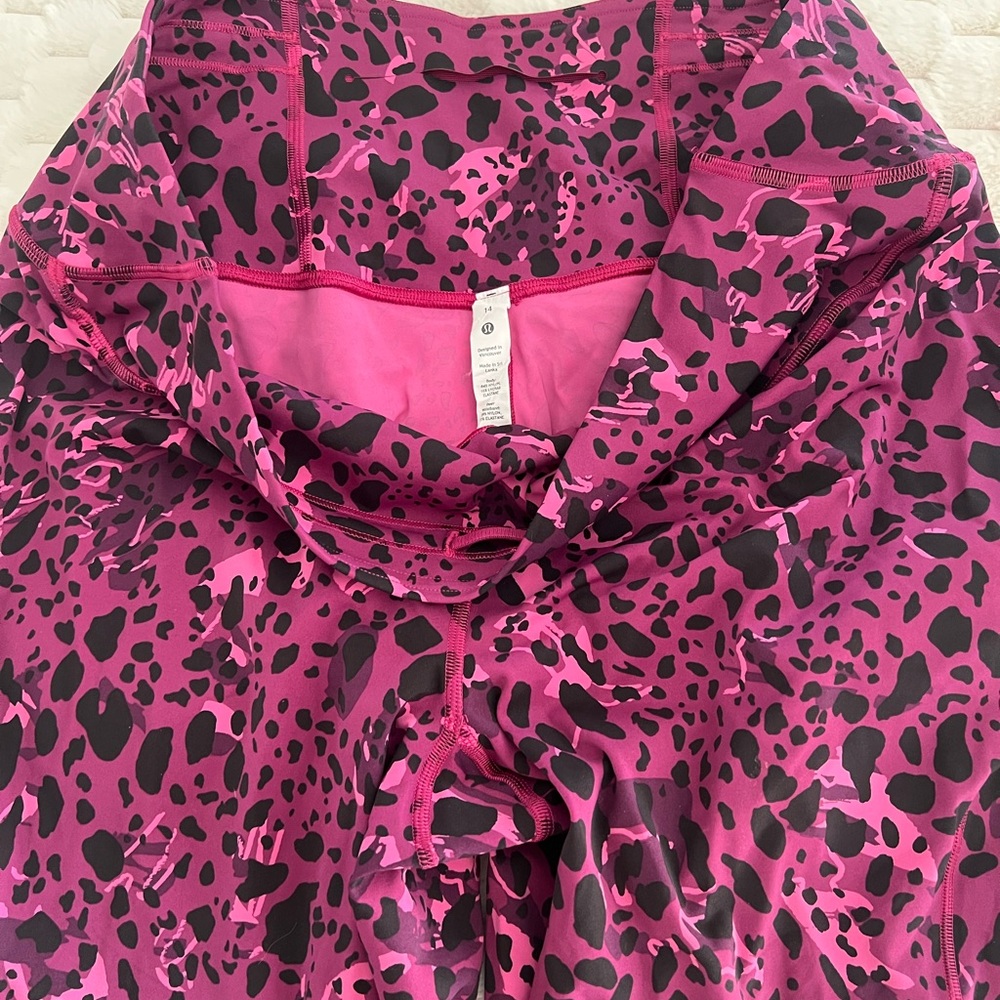 Pink Leopard Print Women's Intimate Set